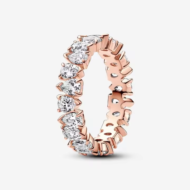 Anillo Banda Brillante Alterna Pandora 183021C01 - 1