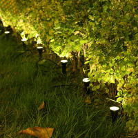 Luces Solares LED Para Camino Exterior Impermeables Lámparas De Jardín Iluminación De Paisaje Decoración De Patio Jardín - details 4