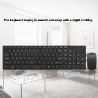 Compatibilidad K-06 Teclado Y Ratón Inalámbrico 2.4G Para Computadora Y Laptop Conexión Plug And Play Color Negro Para Uso Doméstico Y Oficina - details 4