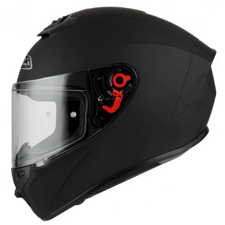 Casco de Moto Integral NZI Trendy Solid Negro Mate - 1
