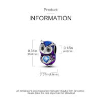 Encantadores Colgantes De Animales De Plata Para Mujer Joyería De Pulsera Y Collar Forma Irregular Sin Certificación - details 115