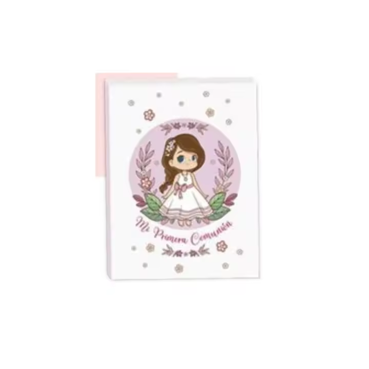 Poessa - Set Maletin y Libro Niña Primera Comunión - Pergamino - Lecturas de Comunión - Agendas y Planificadores Anuales - 1