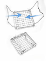 Soporte Plegable Portátil Para Estufa De Camping Accesorios De Barbacoa Y Viaje Soporte De Olla Para Estufa De Gas Multiusos De Acero Inoxidable - details 4
