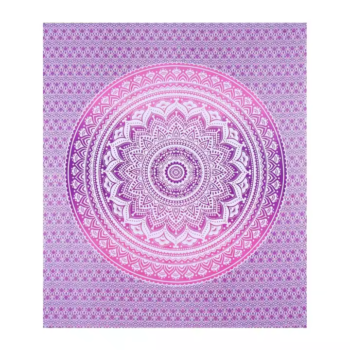 Printex - Tapestry Tapiz con Estilo de Mandala Indio - 220 x 240 cm- Pareo Manta Picnic,Yoga, Antiarena, Multiusos, Decoracion Pared, Toalla de Playa - 1
