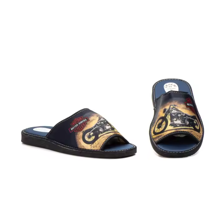 JAM ZCH-863 Marino Zapatillas Casa Hombre - Hecho en España - 1