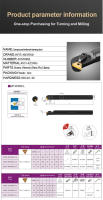 LIHAOPING Herramienta De Girado Interno S16Q S20R S25S MTWNR16 Herramientas De Corte Para Torno CNC Inserto De Carburo TNMG Barra De Boreo MTWNR - details 4