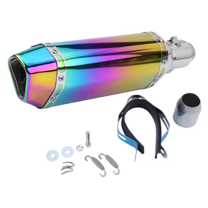 Escape De Motocicleta Tubo De Escape Muffler 51mm Para Nmax Tmax530 Msx125 GSR600 Adecuado Para Motor 250cc 350cc 600cc - 1