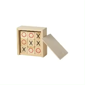 JUEGO DE MADERA TRES EN RAYA Raíz Recuerdos Comunion Inicio  JUEGO DE MADERA TRES EN RAYA  Regalo Regalos - 1