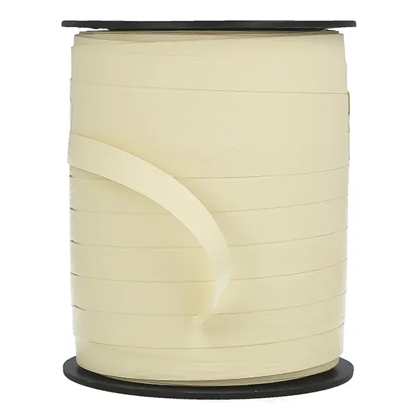 Cinta Decorativa Matte Natural | 1cm Ancho | Papel Sintético Resistente al Agua | Ideal para Hacer Lazos y Adornar Regalos - 1
