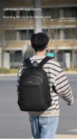 Mochila Ligera Para Hombre Con Gran Capacidad Para Viajes De Negocios Y Transporte Diario. Estilo Moderno Y Atractivo. Impermeable. Con Compartimento Para Computadora. - details 17
