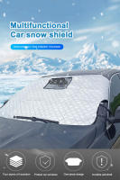 BLALION Cubierta De Escarcha Para Parabrisas De Coche Protección Invernal Anticongelante Para Ventana Delantera Universal Para Sedán SUV Hatchback Con Agujero Para Cámara De Dashboard - details 0