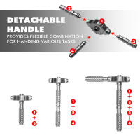 Kit De Herramientas Multifuncionales VMAN 24 En 1 Con Destornillador Magnético Mini Para Reparación De PC Y iPhone Herramienta Doméstica Esencial - details 15