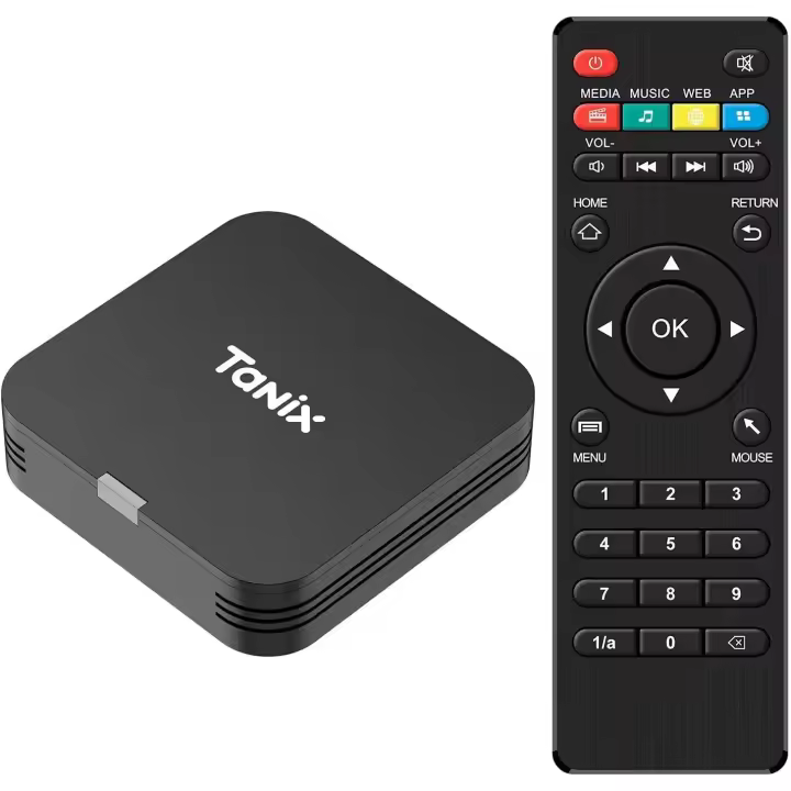 Android 10,0 TV Box, Android Box 2GB RAM 16GB ROM, Allwinner H313 Quad-Core Arm Cortex A53, Soporte WiFi y USB 4K Smart TV Box - 1