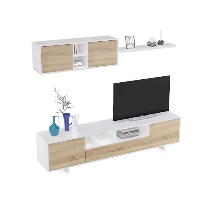Duehome Salón Belus - Mueble de Comedor Completo - Estilo Joven y Moderno - 1