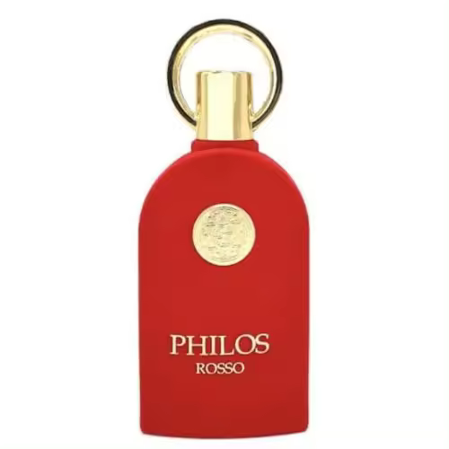 Perfume PHILOS ROSSO Maison alhambra 100ml +ATOMIZADOR 5ml Recargable GRATIS! Perfume UNISEX Perfume Árabe Original De Dubai Emiratos Árabes, oriental - 1