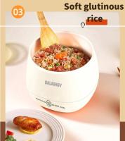Mini olla arrocera eléctrica de 1,8 l, multifuncional, antiadherente, para cocinar, portátil, multicocina, 110 V, 220 V - details 4