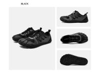 Zapatillas De Paseo Al Aire Libre HOBIBEAR Para Unisex Con Cordones Elásticos Y Suela De Goma Zapatos Minimalistas De Tela De Algodón Y Cuero Artificial Para Primavera/Otoño - details 2