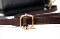 Mini flap messenger bag, fashionable solid color shoulder bag, women's daily commuting PU wallet, coin purse women's casual bag - details 13