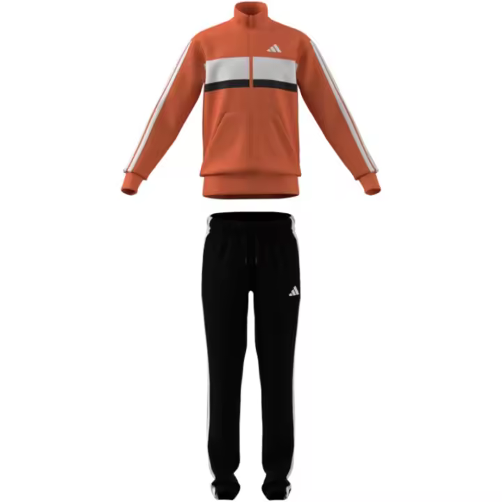 Chandal Naranja Adidas J 3s Tiberio Ts Duor/white Niño Poliester - 1