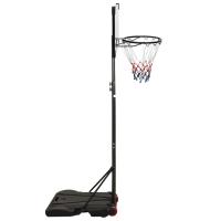 vidaXL Canasta de baloncesto policarbonato transparente 216-250 cm - details 2