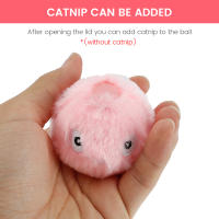 Juguetes Para Gatos Inteligentes 3Pcs Bola Interactiva De Peluche Con Sonidos De 3 Animales Entrenamiento Electrónico Para Gatos Chicos Y Gatitos - details 3