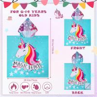 Toalla Infantil con Capucha Poncho de Baño, de playa, de piscina para Niñas Niños Toalla de Playa Super Suave Absorbente Secado Rapido Toalla (Poni). Gafas de sol de Regalo!!! - details 4