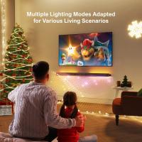 Barra de sonido ULTIMEA Apollo S70 5.0 canales, Potencia 180W, BassMX, diseño desmontable, RGB con 6 modos y millones  colores, App con 121 matrices de ecualizador, sincronización audiovisual, ideal para TV, juegos y películas, HDMI/AUX/OPT/USB/Bluetooth - details 7