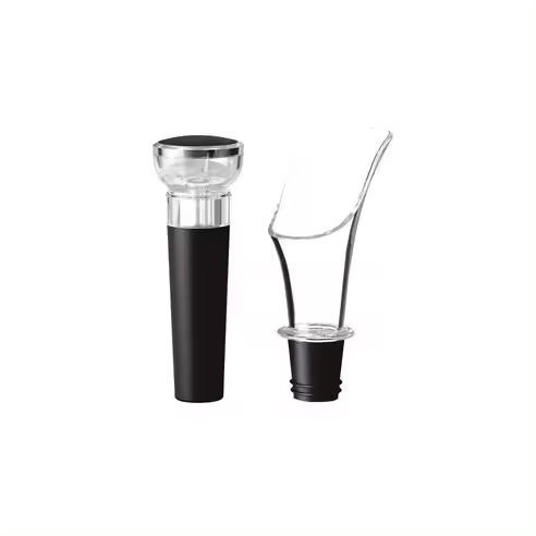 Gsc Evolution Set de Tapón de Vacío y Servidor de Vino - Conserva el Vino Fresco - 1