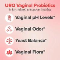 Probióticos para mujeres: equilibra el pH y estabiliza el estado de ánimo, promueve un olor vaginal saludable, alivia el síndrome premenstrual y las molestias menstruales - Suplemento probiótico para mujeres, 60 cápsulas veganas - details 1