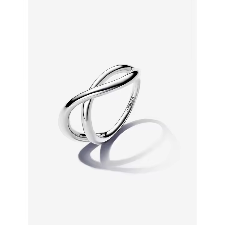 Pandora - Anillo Infinite de Forma Orgánica - Plata de Ley - 1