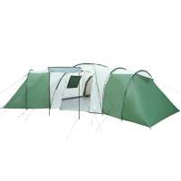 vidaXL Tienda de Campaña Familiar Iglú 12 Personas Impermeable Toldo Carpa Verde - details 3