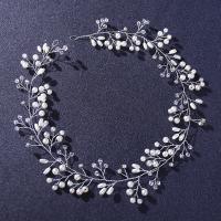 Diadema De Boda Hecha a Mano Con Cristales Y Perlas Tiara De Cabello Vines Adornos Para Mujer Joyería De Cabeza Para Vestido De Novia - details 6