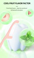50pcs De Bastones De Higiene Dental Para Adultos Con Sabor a Frutas Limpiadores Suaves Y Portátiles Para La Limpieza De La Cavidad Oral - details 4
