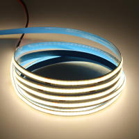 Tira LED COB Flexible 5M/10M 12V/24V 320Leds/M 4000K 4000K 6000K Calor Natural Alta Densidad Cadena De Luz Roja - details 4