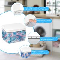 Caja De Almacenamiento Automática 2.8/5.5L Con Cuchara Organizador De Polvos Para Lavandería Contenedor Táctil Para Bolas De Lavado - details 5