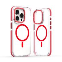 Funda transparente Fuerte a prueba de Golpes con adsorción magnética para APPLE iPhone 16 15 14 13 12 Pro Max Carga magnética Compatible con Magsafe - details 9