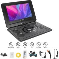 Reproductor de DVD portátil Reproductor de DVD portátil HD TV de 13,9 pulgadas Resolución 800*480 Reproductores de DVD con pantalla LCD 16:9 para niños - details 5