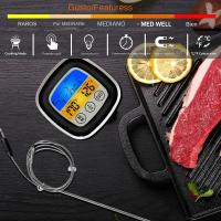 Termómetro Digital De Cocina Con Pantalla Táctil Para Carne Y BBQ Herramienta De Medición De Temperatura Alimentos Timer De Cocina 1PC - details 1