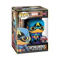 Funko PAck 6 Funkos Capìtan AMerica Thor  Doctor Strange Thanos Capitana Marvel Wanda Black Light Blacklight VEngadores Avengers CAptain  Funko Pop Vinyl - details 4