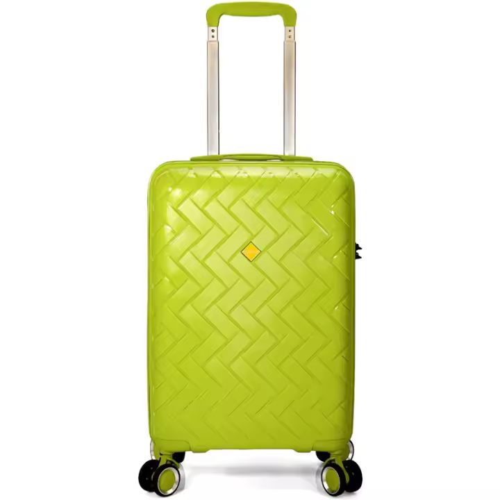 Maleta Cabina 55 x 35 x 20 cm - 4 Ruedas dobles - TSA Polipropileno Benzi 5806 Lima - 1