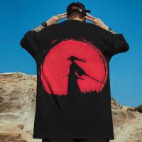 Camiseta Retro Para Hombres Con Estampado De Samurai 3D Manga Corta Verano Camisetas Casuales Top Oversize Para Hombres Nuevo 2024 - details 9