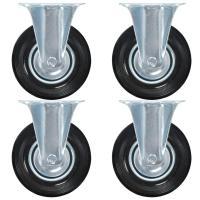 vidaXL Ruedas Fijas Diámetro 125mm Manipulación Material Muebles Bricolaje Cantidad 4 unidades,  8 unidades,  12 unidades y mas - details 4