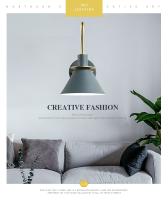 Lámpara De Pared Moderna Y Sencilla Para Sala De Estar Y Dormitorio Luz Creativa Para Fondo Y Pasillo Estilo Nórdico - details 5