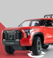 Modelo De Coche De Aleación Toyota Tundra 1:24 Con Sonido Y Luz Simulación Vehículo De Metal Para Niños Juguetes De Coche Regalo Para Niños Hombres - details 7
