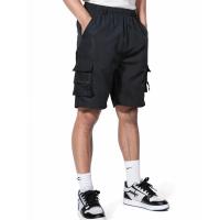 Shorts De Verano Para Hombre Con Bolsillos Pantalones De Bicicleta Con Cintura Elástica Multi-bolsillos Secado Rápido Sport Pantalón De Trabajo Casual - details 3