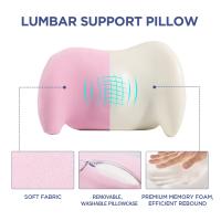 Cojín Lumbar De Espuma De Memoria Ergonómico Almohada Para Espalda Protección Contra El Dolor En La Columna Lumbar Para Oficina Coche Cama - details 7