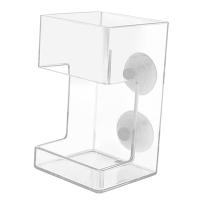 Alimentador De Acuario De Acrílico Transparente Para Larvas De Camarón De Mar Y Huevos Evita La Turbulencia Del Agua Alimentador De Pesos Amarillos Para Acuario - details 6