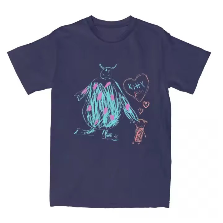 Camiseta De Algodón Vintage Monsters Inc. Sulley Kitty Y Boo Para Hombres Y Mujeres Camiseta De Manga Corta Cuello Redondo Regalo Ideal - 1