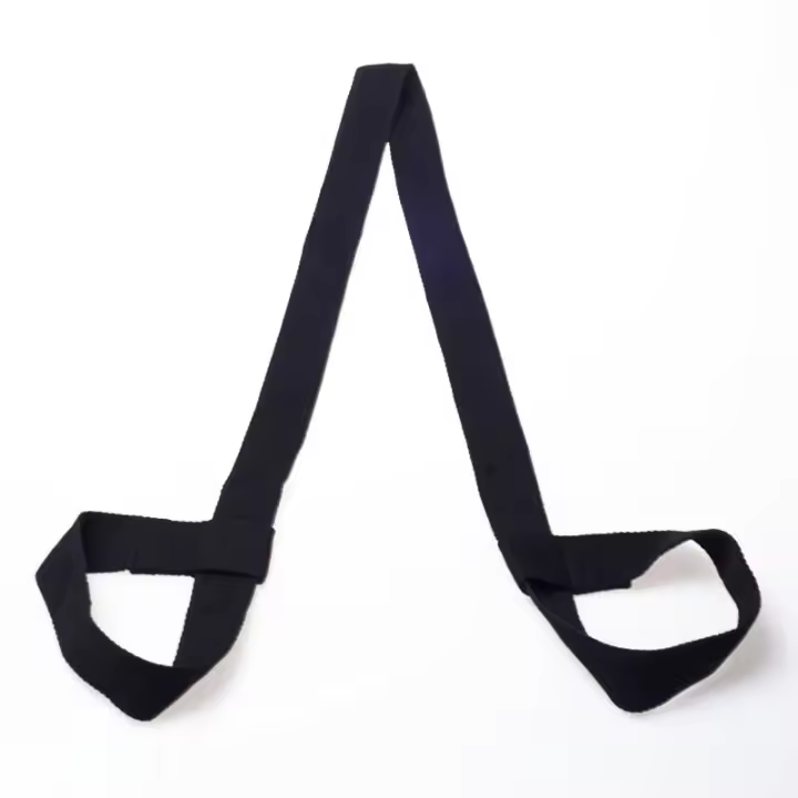 Cinta Ajustable De Yoga Portátil Correa De Hombro Para Ejercicio Y Estiramiento Equipamiento Deportivo Con Almacenamiento - 1
