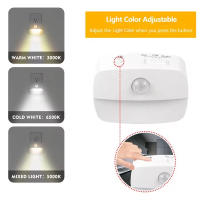 Lámpara Nocturna LED Con Sensor De Movimiento Inteligente EU Plug 220V Para Sala De Estar WC Pasillo Escalera Cocina Dormitorio - details 2